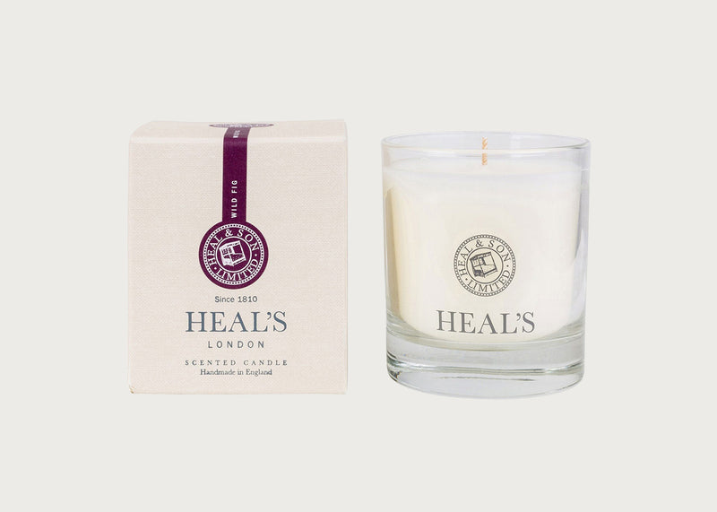 Wild Fig Scented Glass Candle