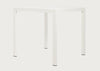 Eos Outdoor Square Dining Table White