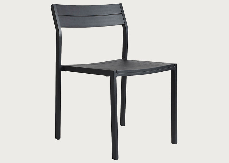 Eos Outdoor Side Chair Black