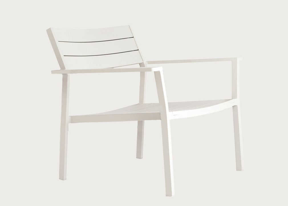Eos Outdoor Lounge Chair White