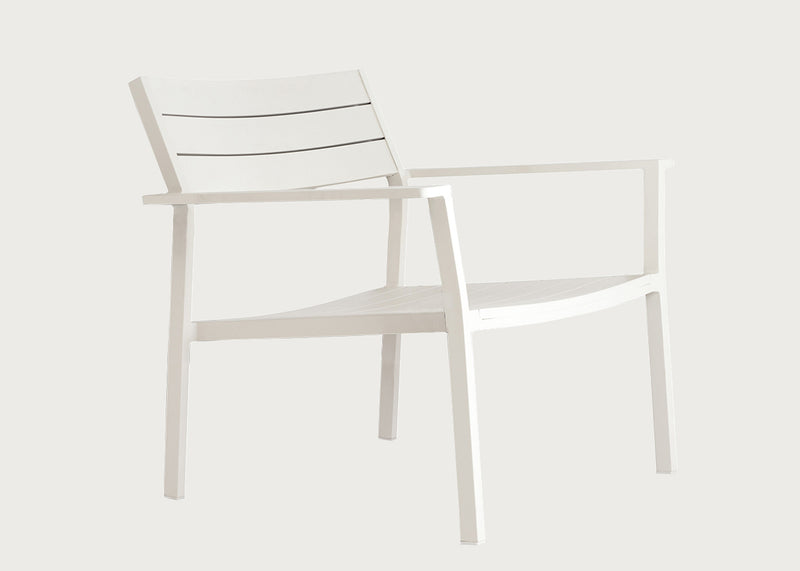 Eos Outdoor Lounge Chair White