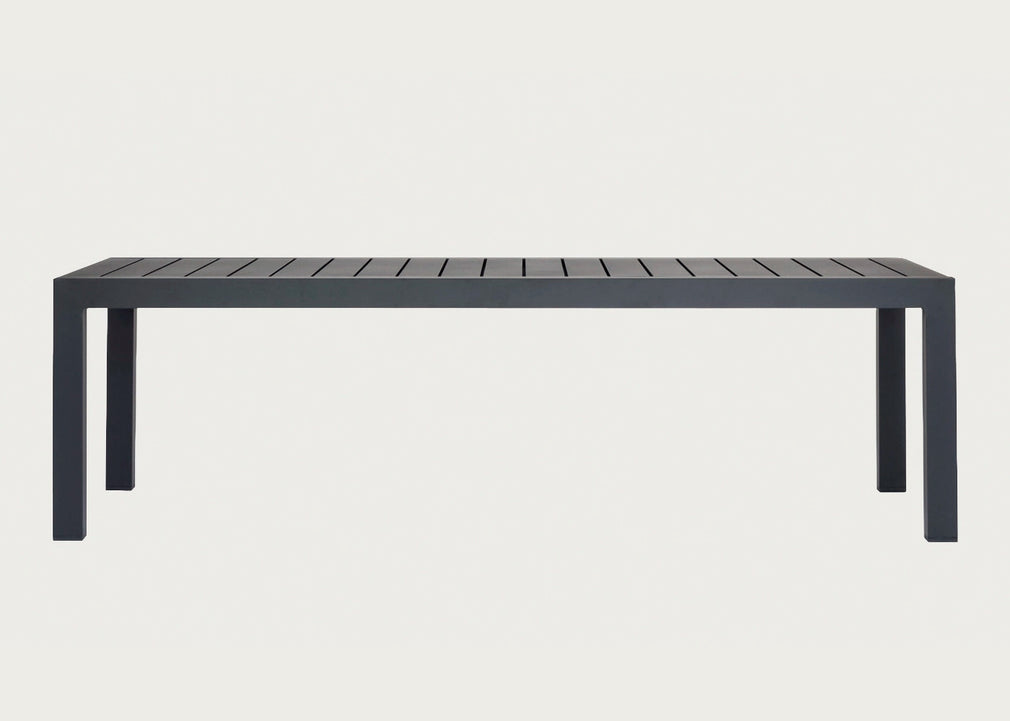 Eos Outdoor Bench Black