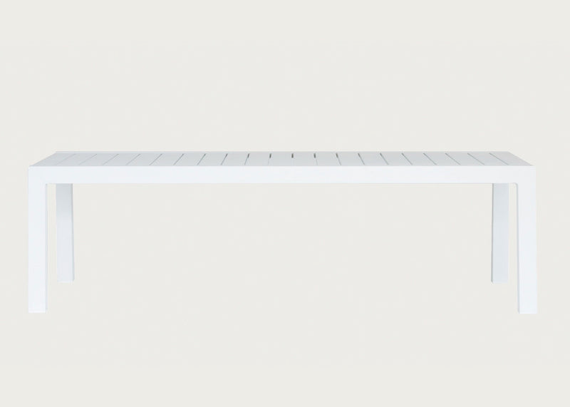 Eos Outdoor Bench White