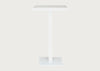 Eos Outdoor Square Bar Table White