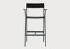Eos Outdoor Counter Stool Black