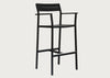 Eos Outdoor Counter Stool Black