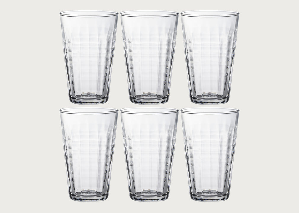 Prisme Tumbler 33cl Clear Set of 6