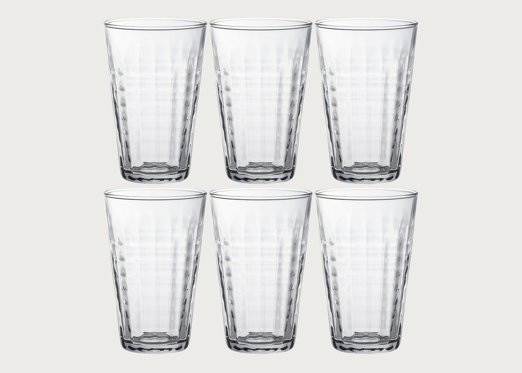 Prisme Tumbler 33cl Clear Set of 6