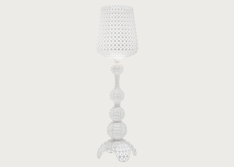 Kabuki LED Floor Lamp Crystal