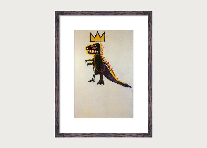Jean Michel Basquiat Pez Dispenser 1984 Framed Print