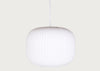 Opal Lantern Pendant White / Short
