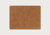Square Placemat Natural Leather