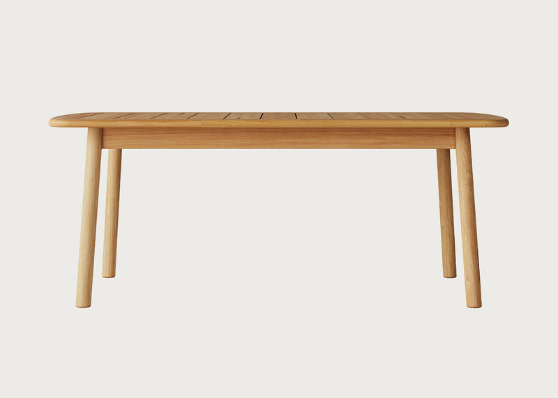 Tanso Teak Garden Rectangular Dining Table