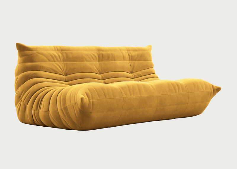 Togo Large Settee Alcantara Curry