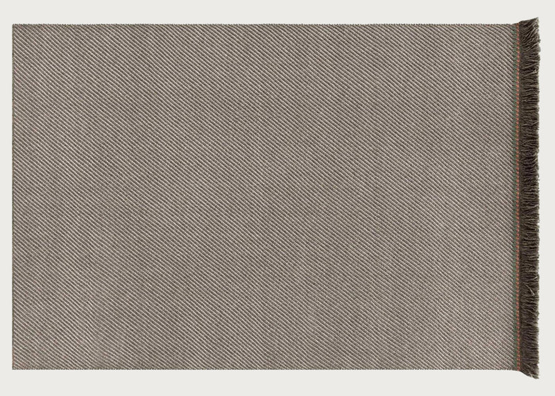 Garden Layers Rug Diagonal Aloe Opal