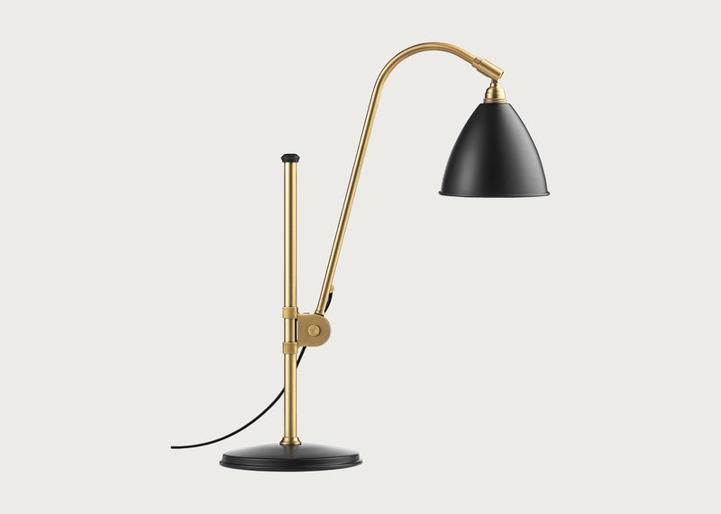 Bestlite BL1 Table Lamp Brass Base Black