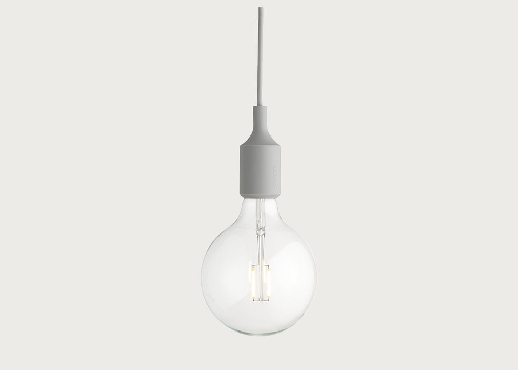 E27 Pendant Light Light Grey