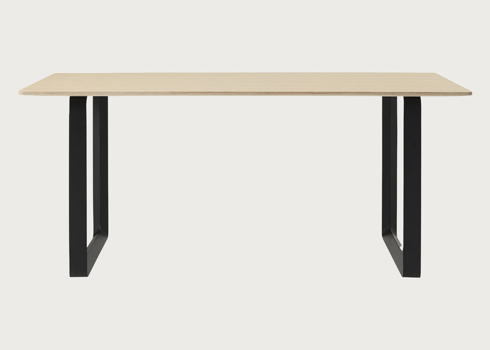 70/70 Table Oak / 170 x 85cm / Black