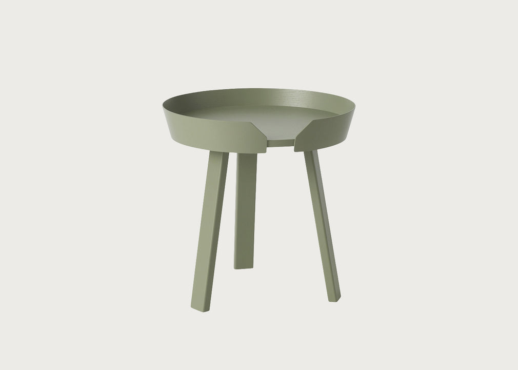 Around Coffee Table Small Dusty Green
