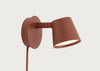 Tip LED Wall Light Copper Brown