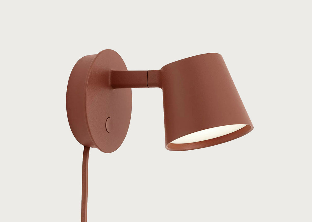 Tip LED Wall Light Copper Brown