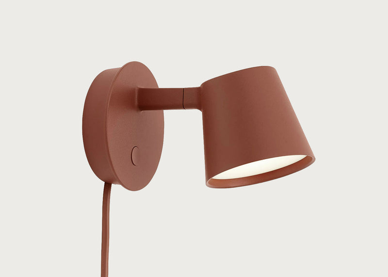 Tip LED Wall Light Copper Brown