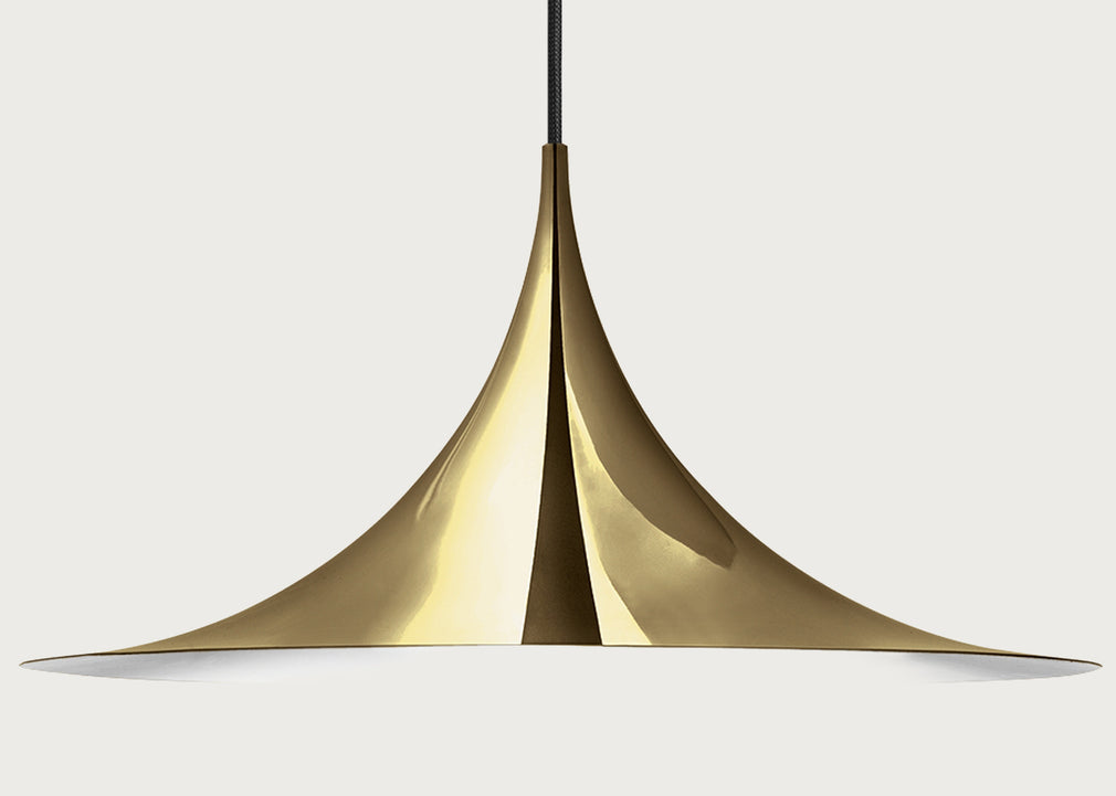 Semi Pendant Light Brass / Large