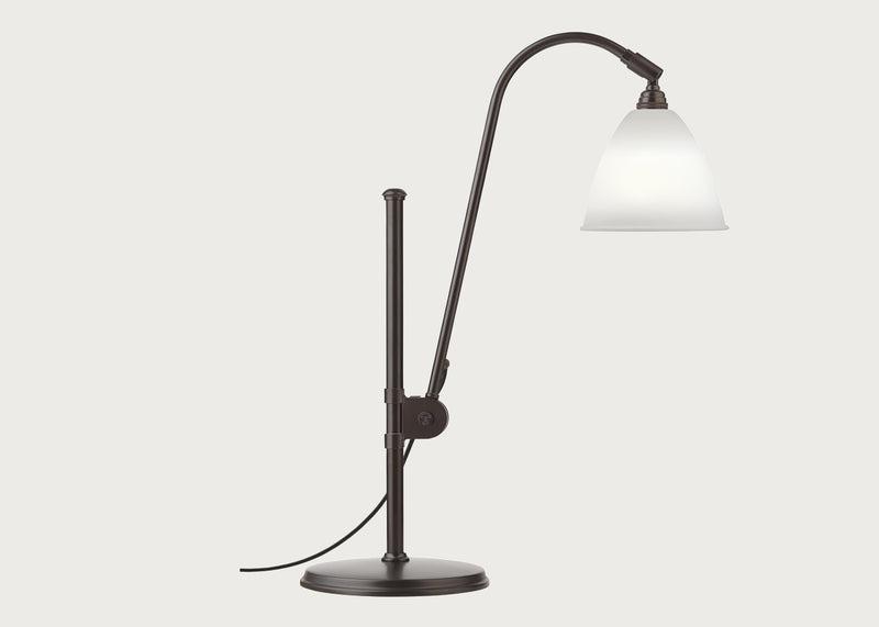 Bestlite BL1 Table Lamp Black Brass Base Bone China