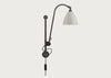Bestlite BL5 Wall Lamp Black Brass Classic White