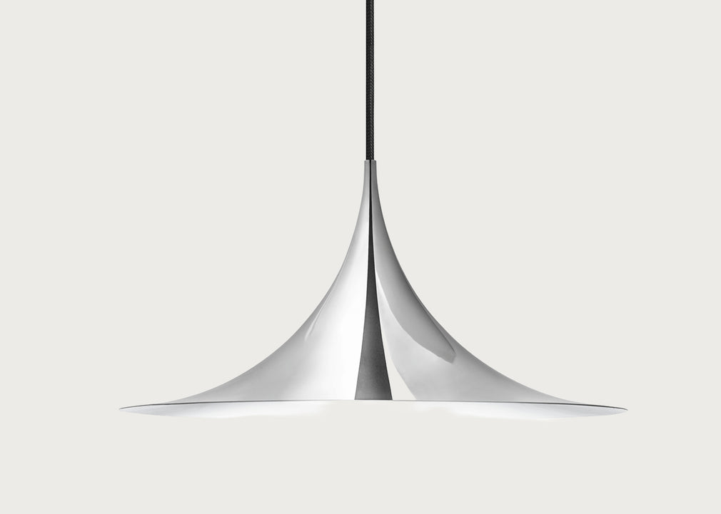Semi Pendant Light Chrome / Medium