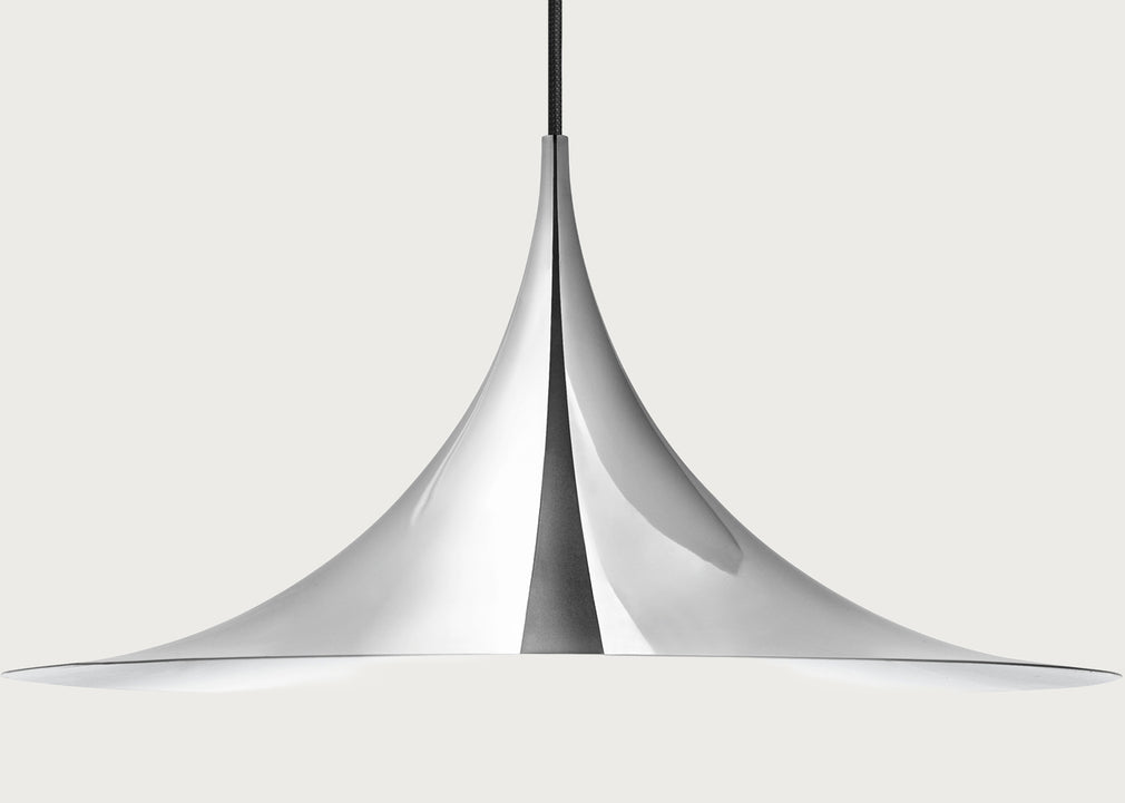 Semi Pendant Light Chrome / Large