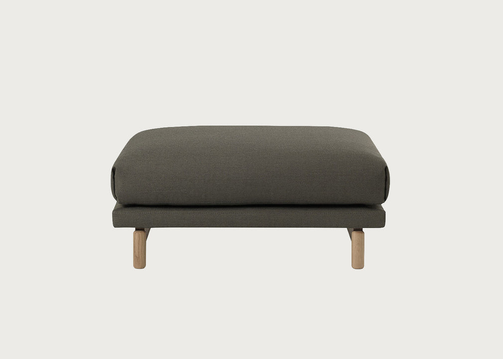Rest Pouf Kvadrat Fiord Dark Green 961