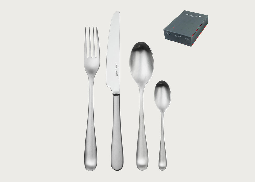 Mogano Satin Cutlery 24 Piece Set