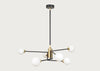 Balance Multi Arm Chandelier Black
