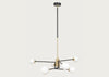Balance Multi Arm Chandelier Black