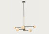 Balance Multi Arm Chandelier Black
