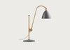 Bestlite BL1 Table Lamp Brass Base Grey