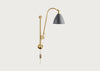 Bestlite BL5 Wall Light Brass Base Brass