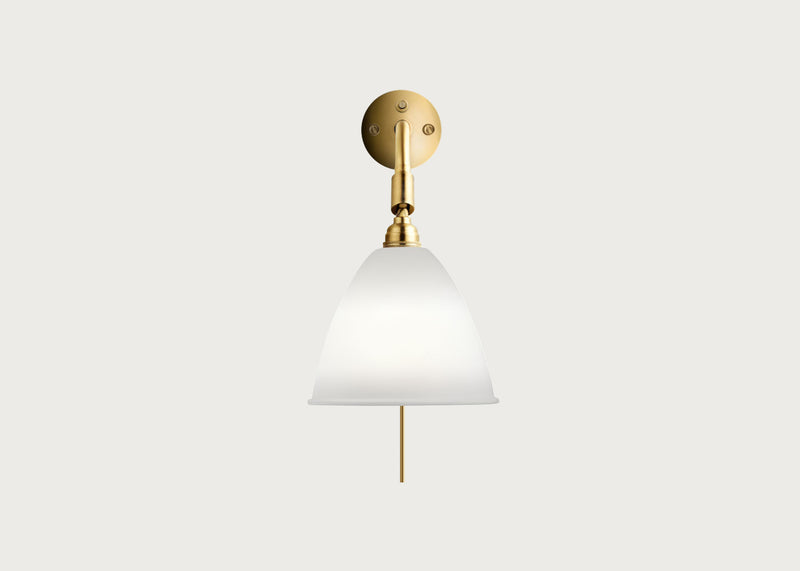 Bestlite BL7 Wall Light Brass Base Bone China