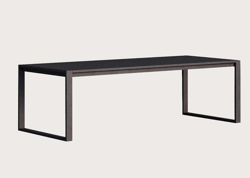 Eos Outdoor Communal Dining Table Black