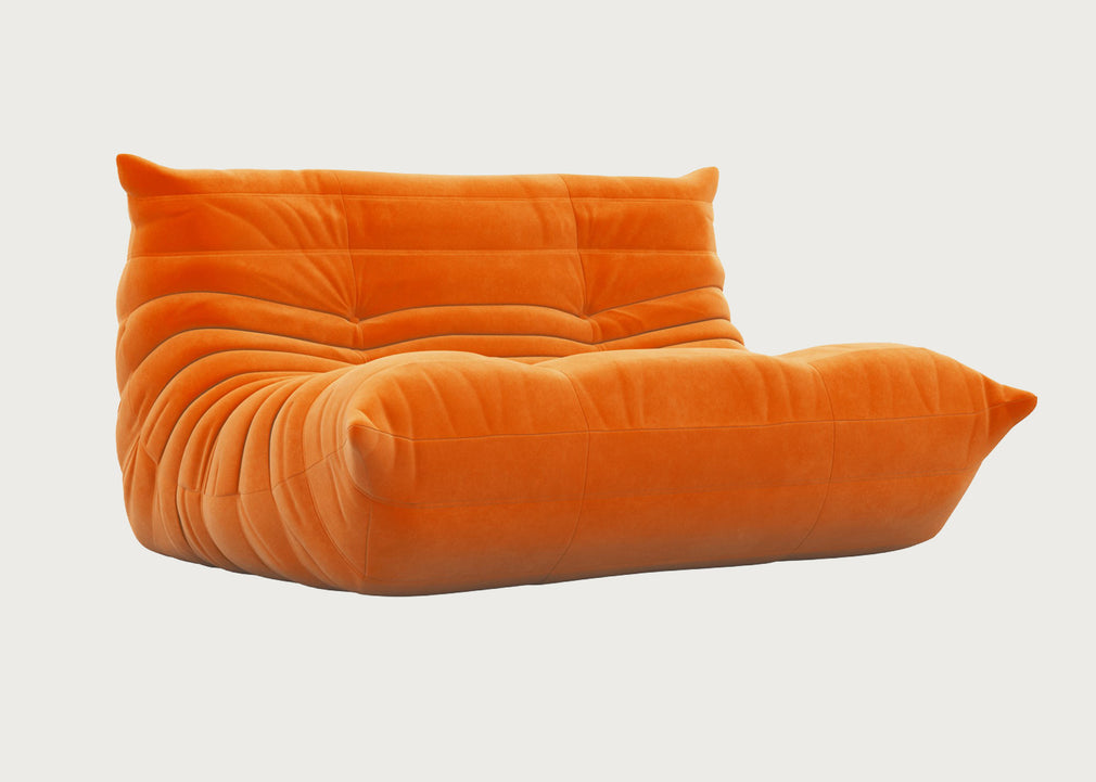 Togo Small Settee Alcantara Cadmium