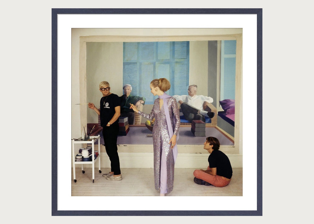 Vogue December 1968 by Cecil Beaton Framed Print
