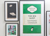 The Big Sleep Book Cover Penguin Books Framed Print
