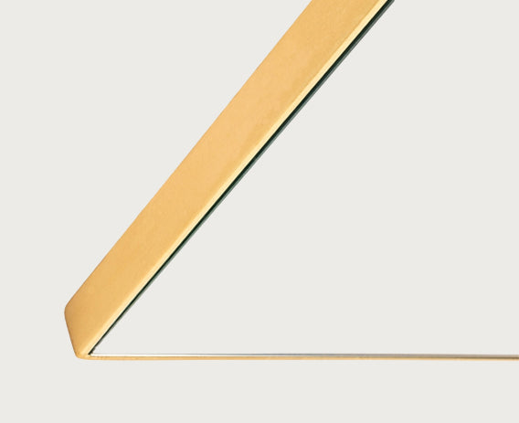 Fine Edge Mirror Rectangular Gold / 130cm / 60cm