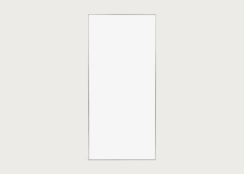 Fine Edge Mirror Rectangular Silver / 130cm / 60cm