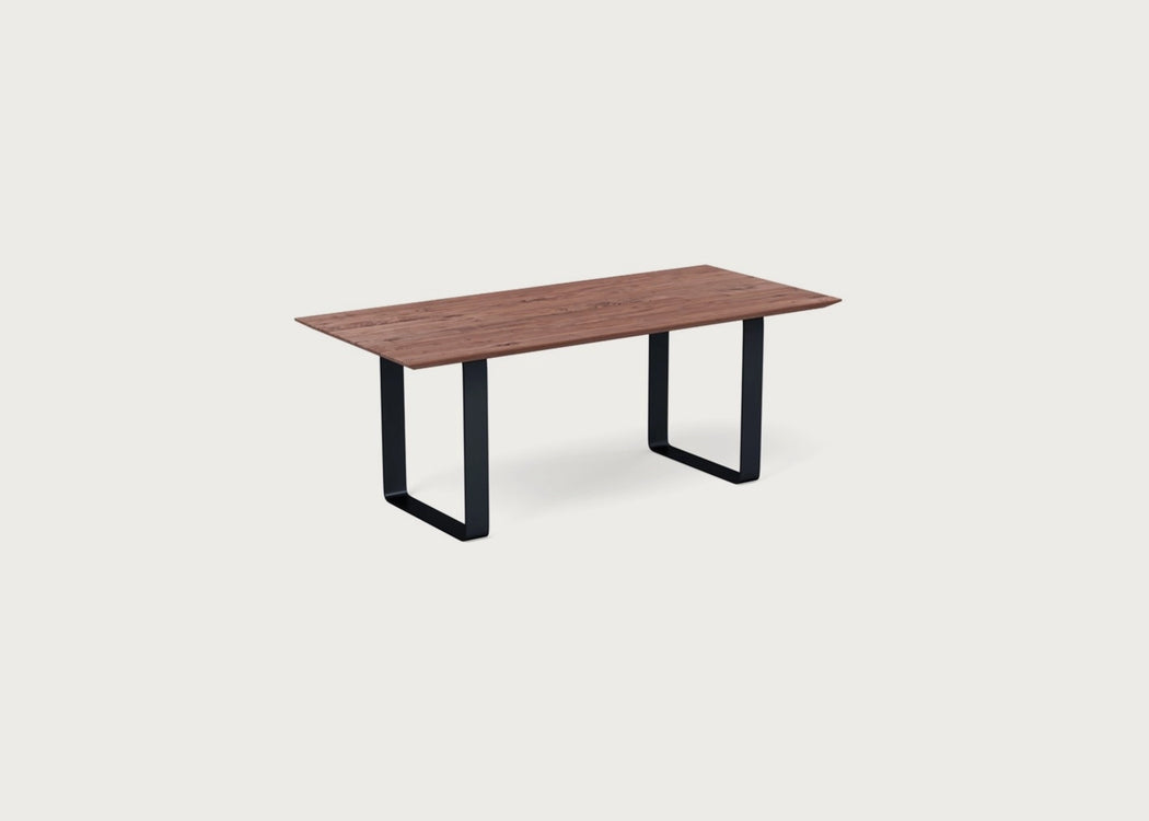 Bespoke Dining Table Prague Oiled Walnut / 240cm / 100cm