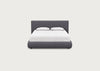 Alba Storage Bed King / Tundra Texture Pewter / No Storage