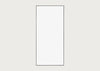 Fine Edge Mirror Rectangular Black / 130cm / 60cm