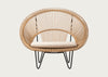 Roy Cocoon Chair Camel Wicker