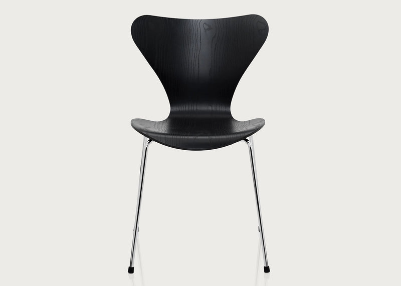 Series 7 Chair Coloured Ash Black / Chrome